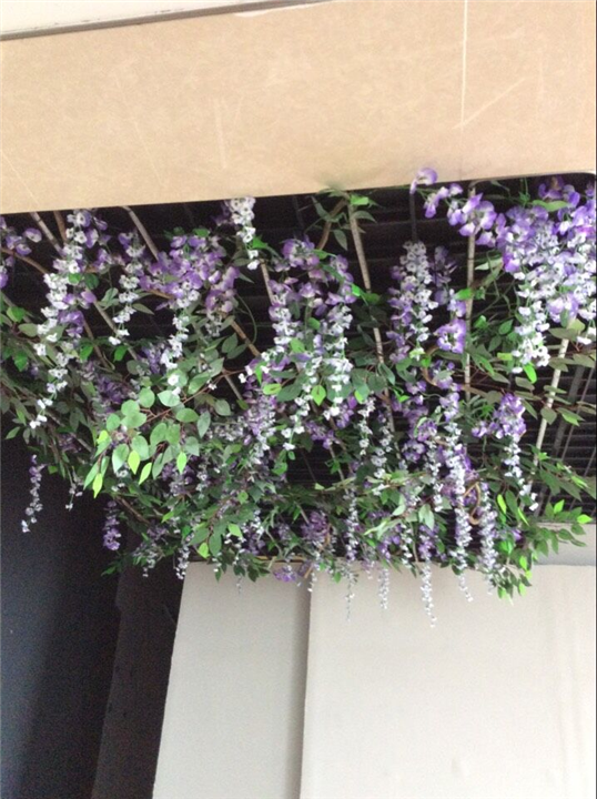 苏州昆山仿真草鹅卵石包柱子室内柱子造景
