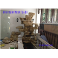 苏州昆山常熟庭院酒店室内外千层石假山景观