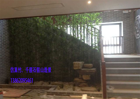 苏州昆山常熟仿真竹仿真草仿枯树室内外造景