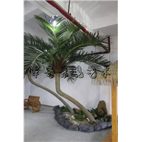仿真造型椰子树组 