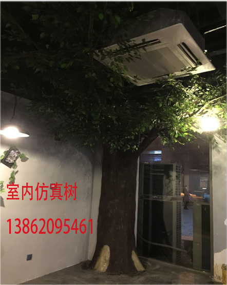 苏州-吴江-包柱子仿真树-仿真造景榕树 