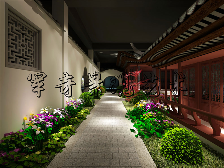 古建博物馆仿真造景设计 