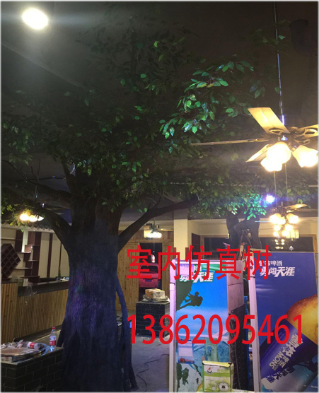 苏州-吴江-包柱子仿真树-仿真造景榕树 