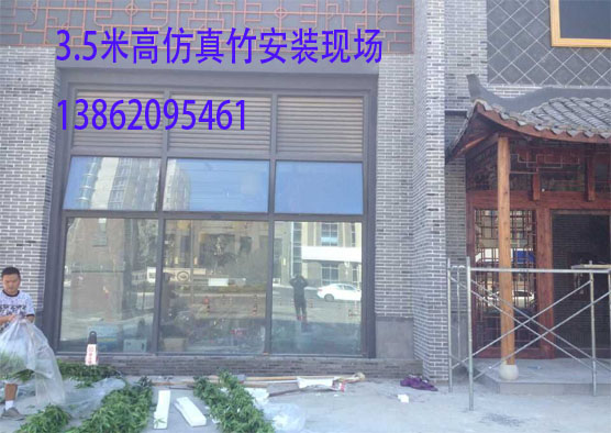 苏州昆山常熟仿真竹仿真草仿枯树室内外造景