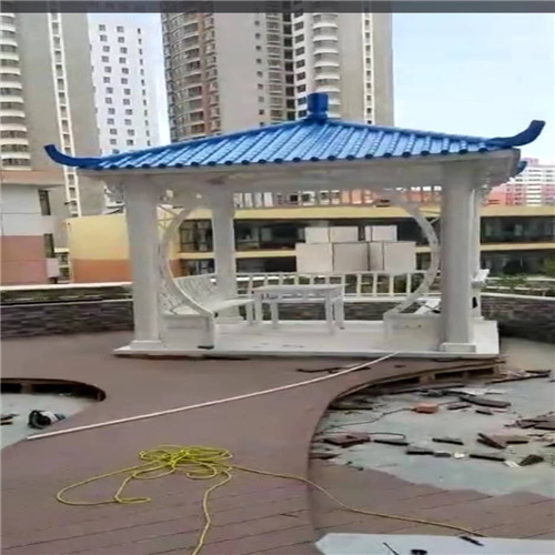 内蒙古防腐木亭子 