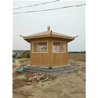 内蒙古防腐木凉亭直销 