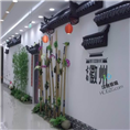 天鹅湖万达通道美陈布置