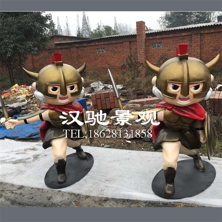 玻璃钢卡通雕塑