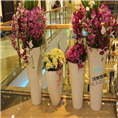 玻璃钢休闲座椅花缸 