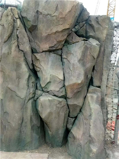 湖南小院假山
