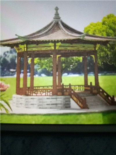 湖南仿腐木凉亭