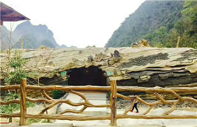 湖南仿树皮栏杆