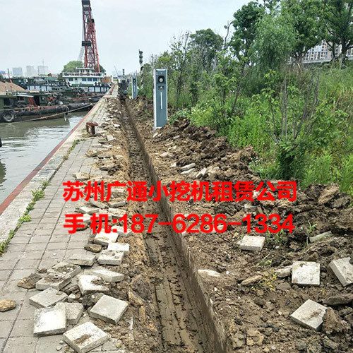 苏州小挖机出租 