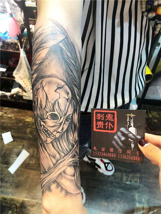 晋城纹身刺青纹绣 