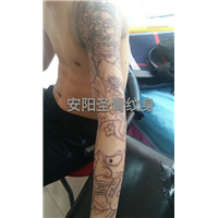 圣青专业纹身 