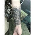 纹身效果好%乐山米木刺青TATTOO% 