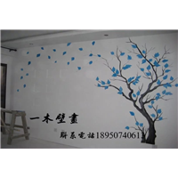 莆田餐厅壁画 