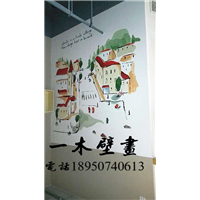 莆田手绘墙制作 