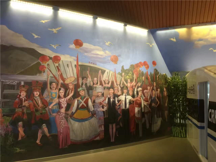 莆田手绘墙制作 
