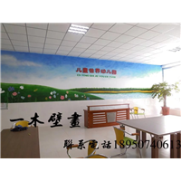 莆田幼儿园墙绘制作 