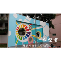 莆田幼儿园墙绘设计 