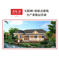 桃李花园【标准 172】/定荣家轻钢别墅搭建 