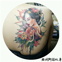 赣州阿保专业纹身作品