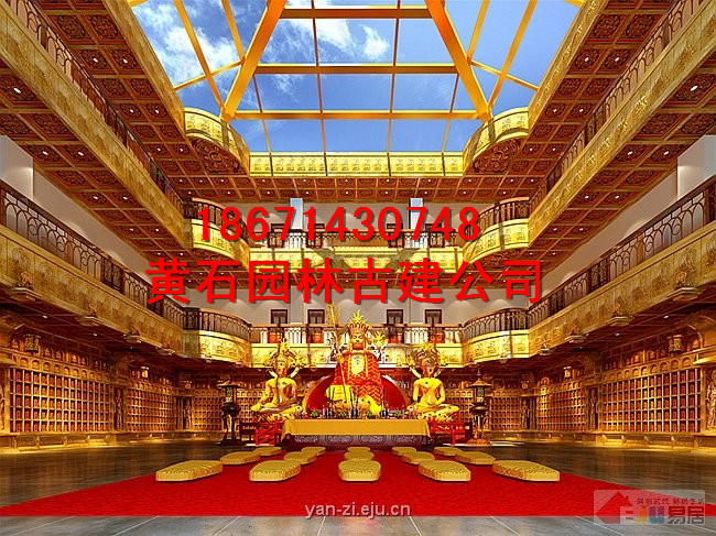 黄石园林古建专业彩绘 