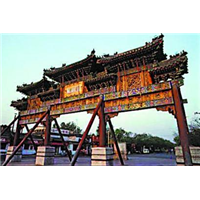 西安丹凤农村仿古牌楼价格 