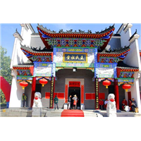 安微芜湖农村仿古家族宗祠 