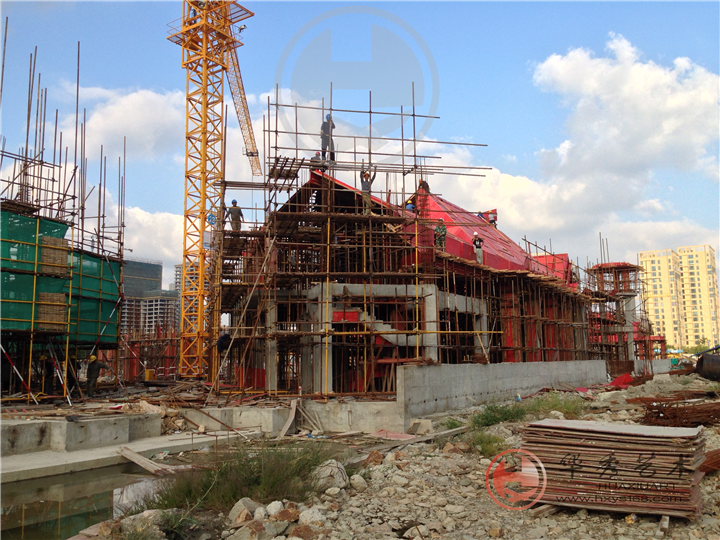 Romom  World  Theme Park· 施工篇
