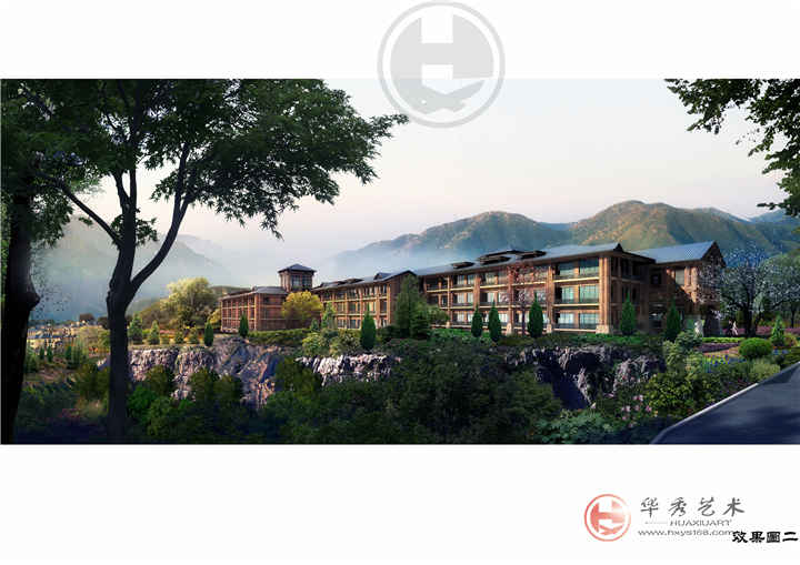 乌金山山外山温泉·效果图