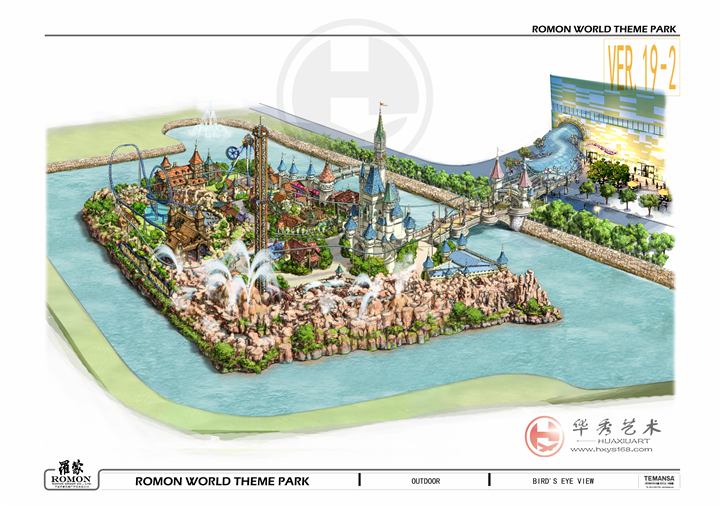 Romom  World  Theme Park· 设计篇