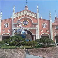 宁夏水上乐园建筑施工—石嘴山主题公园设计 