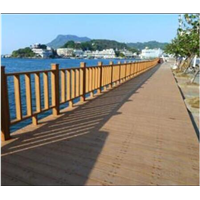 石嘴山仿木栏杆-石嘴山仿木凉亭 