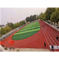 河津地坪的学校塑胶跑道