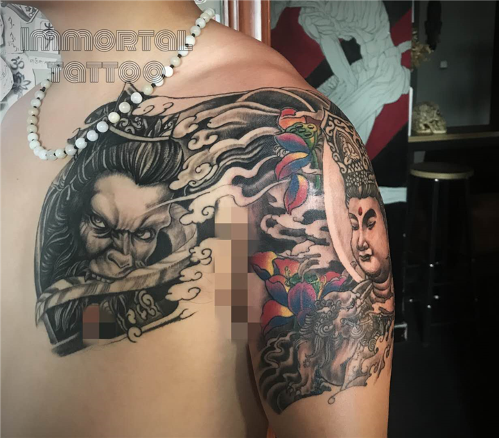 绵阳纹身作品 