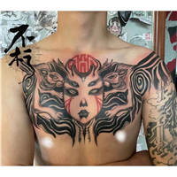 绵阳国画风格刺青哪家服务好 