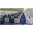 【南方航空头巾广告】飞机座椅头巾广告报价 