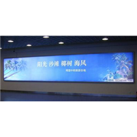 飞机《机场灯箱》 