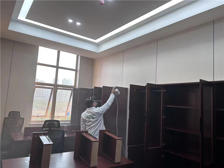 宁波信息安全中心甲醛治理