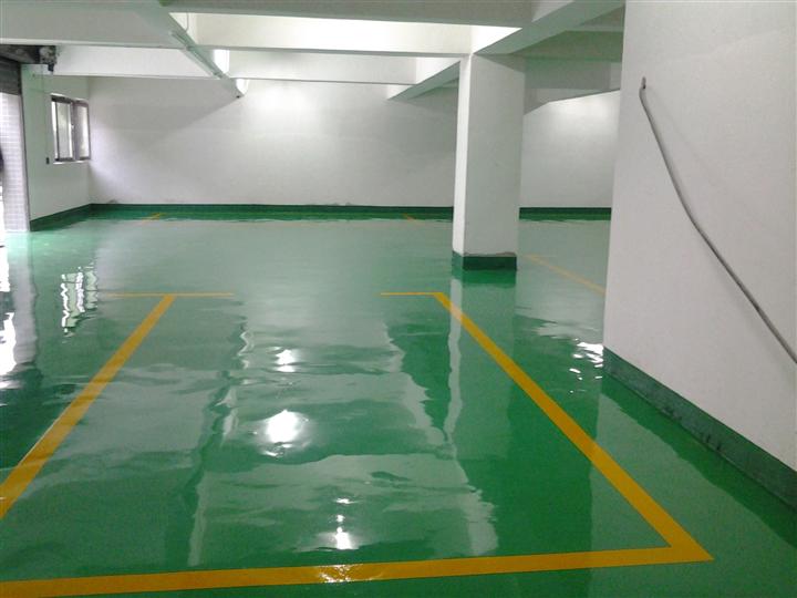 广西车库标志地坪施工