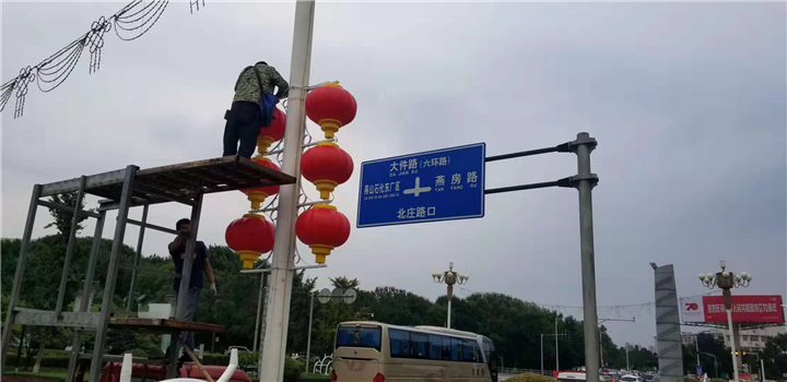 深圳LED中国结景观灯具 