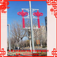LED灯杆造型灯-春节路灯杆LED中国结灯笼