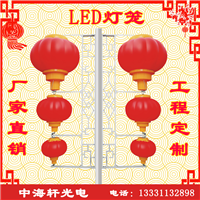 市政节日亮化改造-LED灯笼LED中国结
