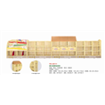 郑州儿童家具厂|原木造型玩具柜 