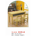 郑州儿童桌子批发商|原木两人桌 