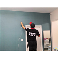温州中海学府8号甲醛治理现场 