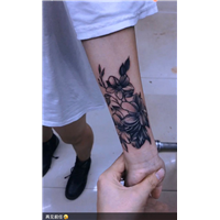 石狮天使纹身 