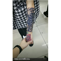 石狮纹身图案设计